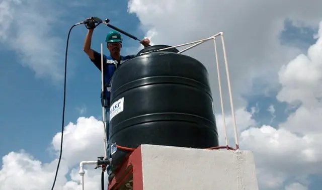 Limpieza de cisternas residenciales en Progreso Veracruz